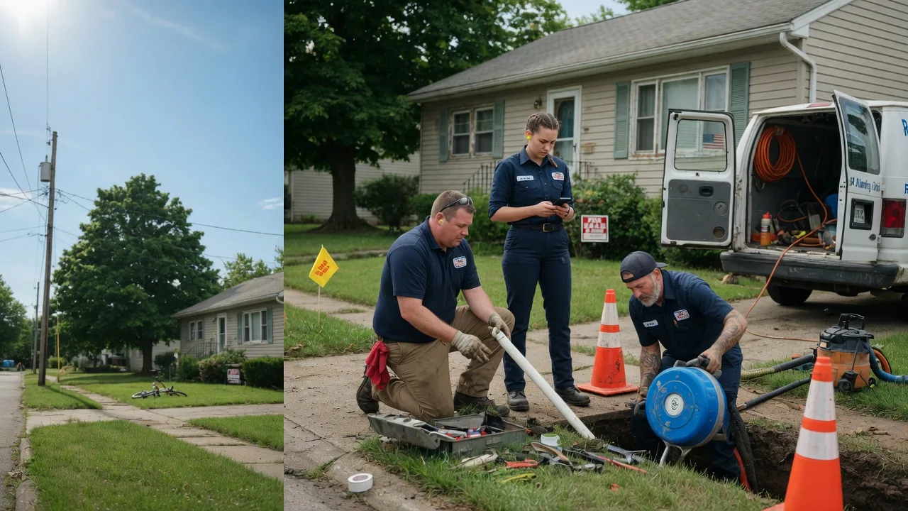 Sewer Line Repair in Ortonville, MI near me